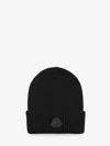 Moncler X Edward Enningful Genius Ee72 Beanie In Black