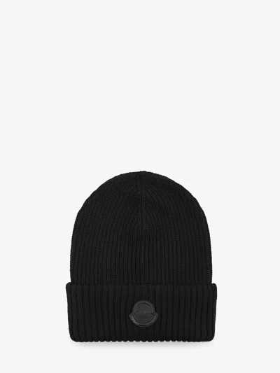 Moncler X Edward Enningful Genius Ee72 Beanie In Black