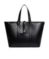 Moncler X Ee72 By Edward Enninful Ee Leather Tote In Black