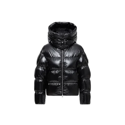 Moncler Doudoune Courte À Capuche Lothar X Ee72 Par Edward Enninful, Femme, Noir, Taille: 1 In Black