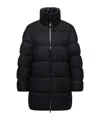 Moncler X Ee72 By Edward Enninful Maarutha Long Down Jacket In Black