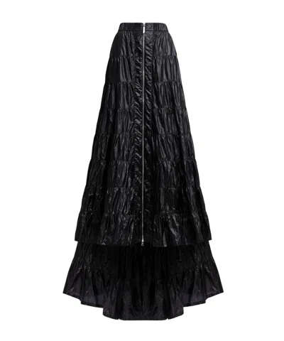 Moncler X Ee72 By Edward Enninful Maxi Skirt In Black