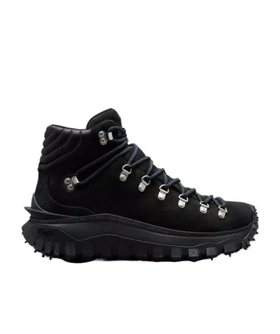 Moncler X Fragment Hiroshi Fujiwara High-top Sneakers In Black