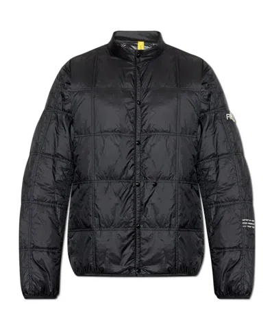 Moncler X Fragment Hiroshi Fujiwara Jayel Button-up Padded Jacket In Black