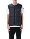 Moncler Genius Men's Vaile Packable Down Gilet In Black