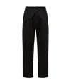 Moncler X Frgmt Belt-loop Casual Pants In Black