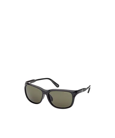 Moncler X Frgmt Biker-frame Sunglasses In Green