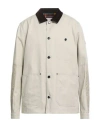 Moncler X Frgmt By Hiroshi Fujiwara Man Jacket Beige Size 4 Cotton In Sand