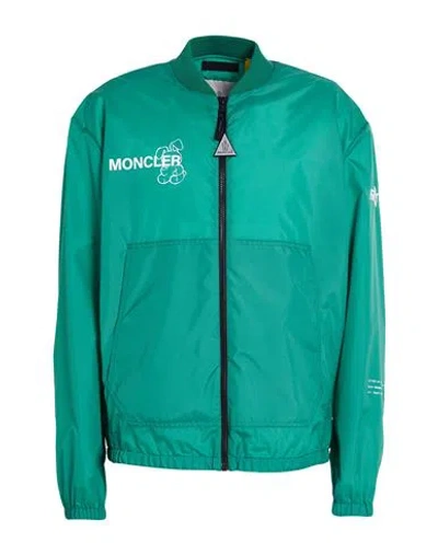 Moncler X Frgmt By Hiroshi Fujiwara Man Jacket Emerald Green Size 3 Polyamide