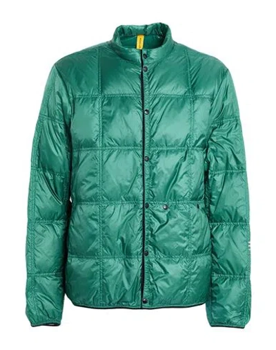 Moncler X Frgmt By Hiroshi Fujiwara Man Puffer Emerald Green Size 4 Polyamide