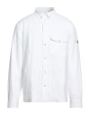 Moncler X Frgmt By Hiroshi Fujiwara Man Shirt White Size 42 Cotton In White
