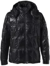 Moncler X Frgmt Chaka Hooded Short Down Jacket In Black
