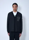 Moncler X Frgmt Hiroshi Fujiwara Men Anise Bomber Jacket In Black