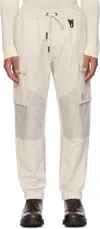 Moncler Elastic Waist Sweatpants In Gray