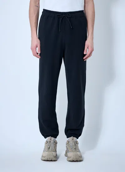 Moncler X Frgmt Hiroshi Fujiwara Logo Patch Track Pants In Black