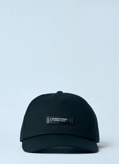Moncler X Frgmt Hiroshi Fujiwara Men Logo Motif Baseball Cap In Black