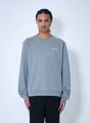 Moncler X Frgmt Hiroshi Fujiwara Men Logo Motif Sweatshirt In Blue