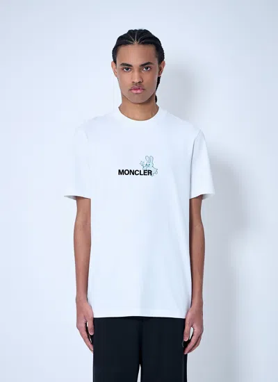 Moncler X Frgmt Hiroshi Fujiwara Men Logo Motif T-shirt