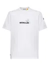 Moncler X Frgmt Logo Cartoon T-shirt In White
