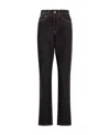 Moncler Genius Loose Fit Jeans In Black