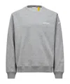 Moncler X Frgmt Long-sleeved Hoodie In Gray