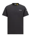 Moncler T-shirt En Coton À Maxi Logo X Frgmt In Black