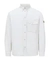 Moncler White Overshirt In White