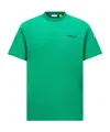 Moncler T-shirt En Coton À Maxi Logo X Frgmt In Green