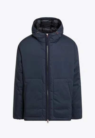 Moncler X Gilga Farm By Donald Glover Caracara Padded Jacket In Navy