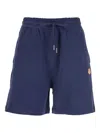 Moncler X Gilga Farm By Donald Glover Drawstring Patch-pocket Shorts In Blue
