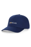 Moncler X Gilga Farm By Donald Glover Embroidered Baseball Cap In Blue