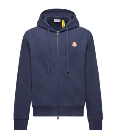 Moncler X Gilga Farm By Donald Glover Hoodie In Blue