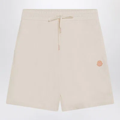 MONCLER X GILGA FARM BY DONALD GLOVER MONCLER GENIUS IVORY SHORTS