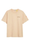 Moncler X Gilga Farm By Donald Glover Logo Patch T-shirt In Brown