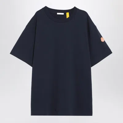 Moncler X Gilga Farm By Donald Glover Men's Blue Cotton T-shirt