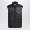 Moncler X Gilga Farm By Donald Glover Quilted Vest In Blue