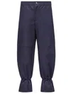 Moncler X Gilga Farm By Glover Pants With Pockets In Blue