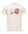 Moncler T-shirt En Coton X Gilga Farm By Donald Glover In Neutral