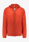 Moncler X Gilga Farm Designed By Donald Glover Hamlin Windbreaker Jacket In Orange