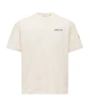 Moncler X Gilga Farm By Donald Glover Logo Patch T-shirt In Neutral