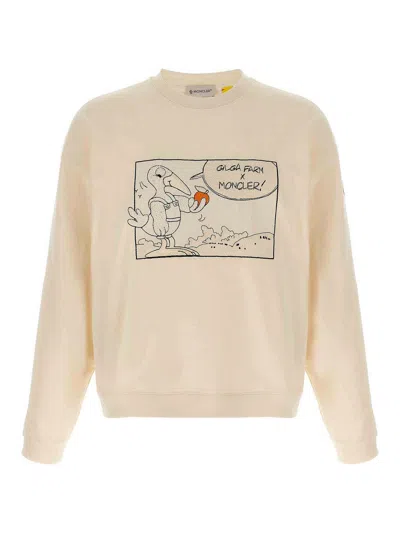 Moncler X Gilga Farm Sweatshirt In Neutral