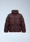 Moncler X Jil Sander Down Jacket In Brown