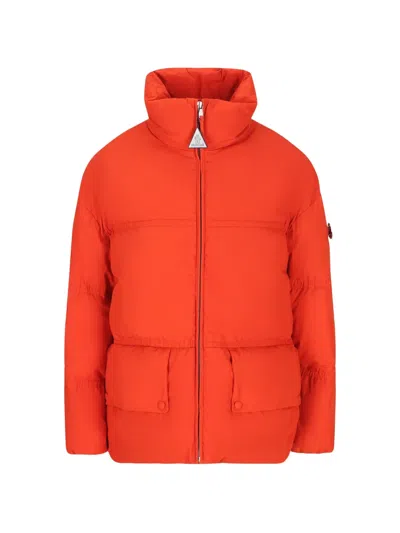 Moncler X Jil Sander Mimimycin Puffer Jacket In Orange