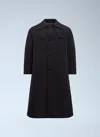 Moncler X Jil Sander Tailored Coat In Black
