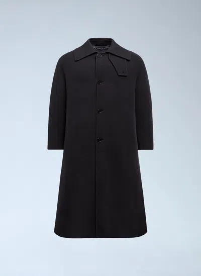 Moncler X Jil Sander Tailored Coat In Black