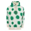 Moncler X Jw Anderson Printed Fleece Hoodie In White