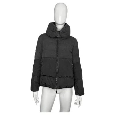 Pre-owned Moncler X Loro Piana (rain System Zelander) Real Down Zipper Wool Jacket In Black