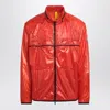 Moncler X Mercedes-benz By Nigo Anibus Zipped Orange Jacket In Red