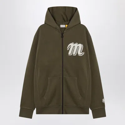 Moncler X Mercedes-benz By Nigo Men's Military Cotton Zipped Sweatshirt