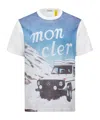 Moncler White Logo T-shirt